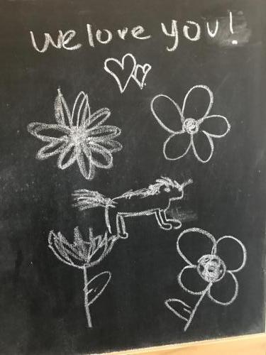 HR - chalk drawing (julian ST)